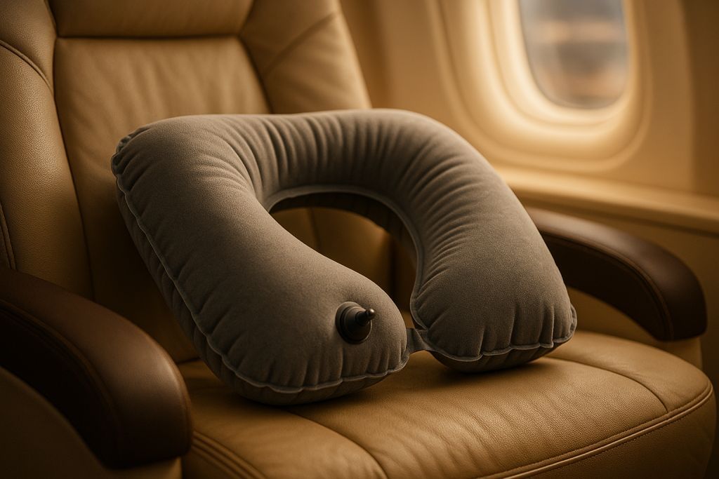Le coussin de voyage gonflable ultime