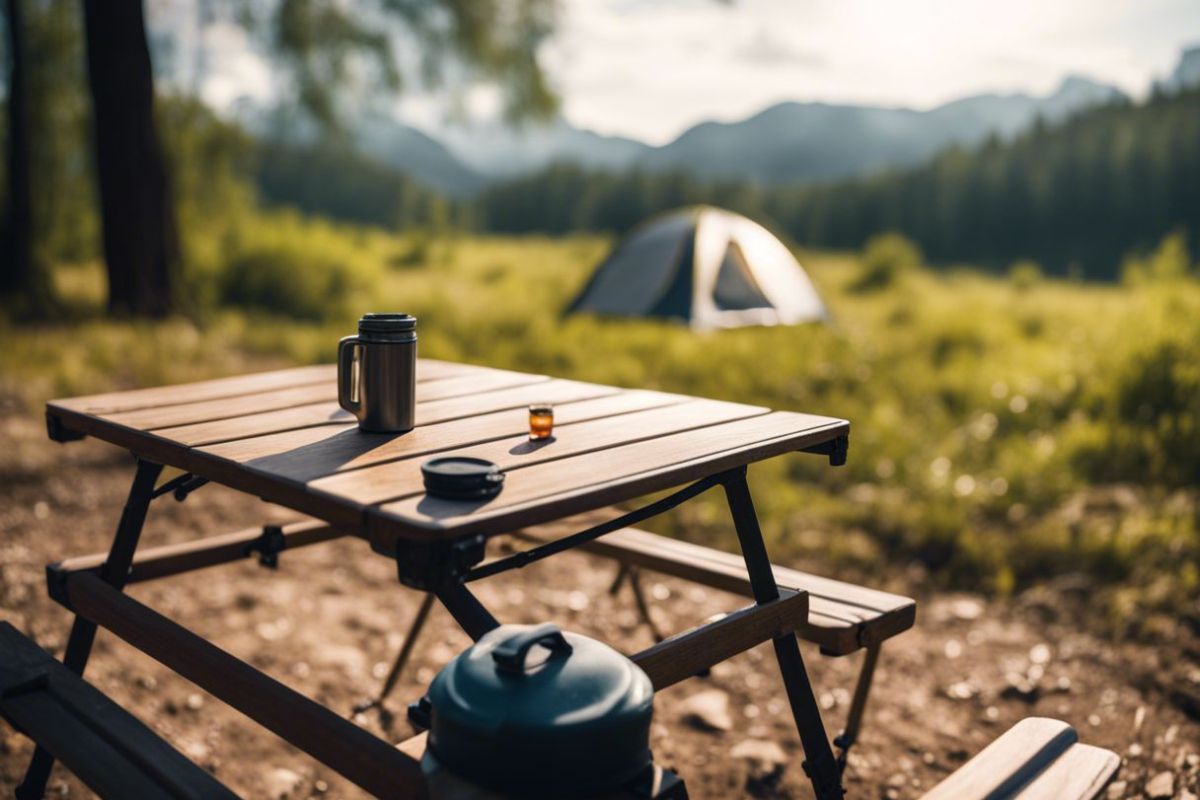 table camping : légère, pliable et pas chère